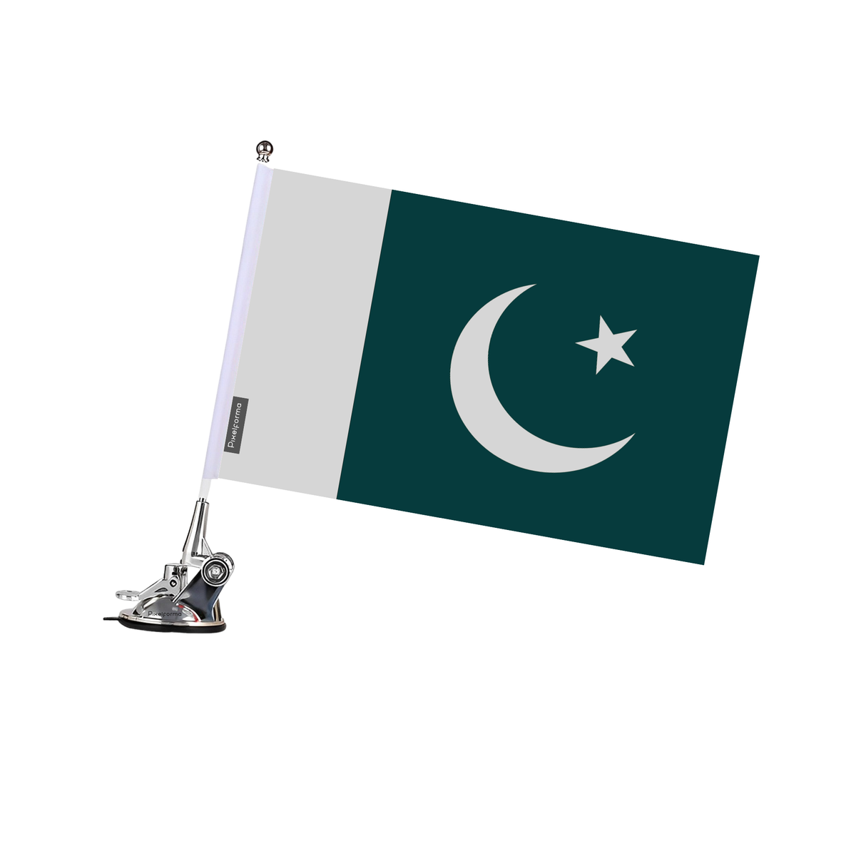 Mât à Ventouse Drapeau du Pakistan