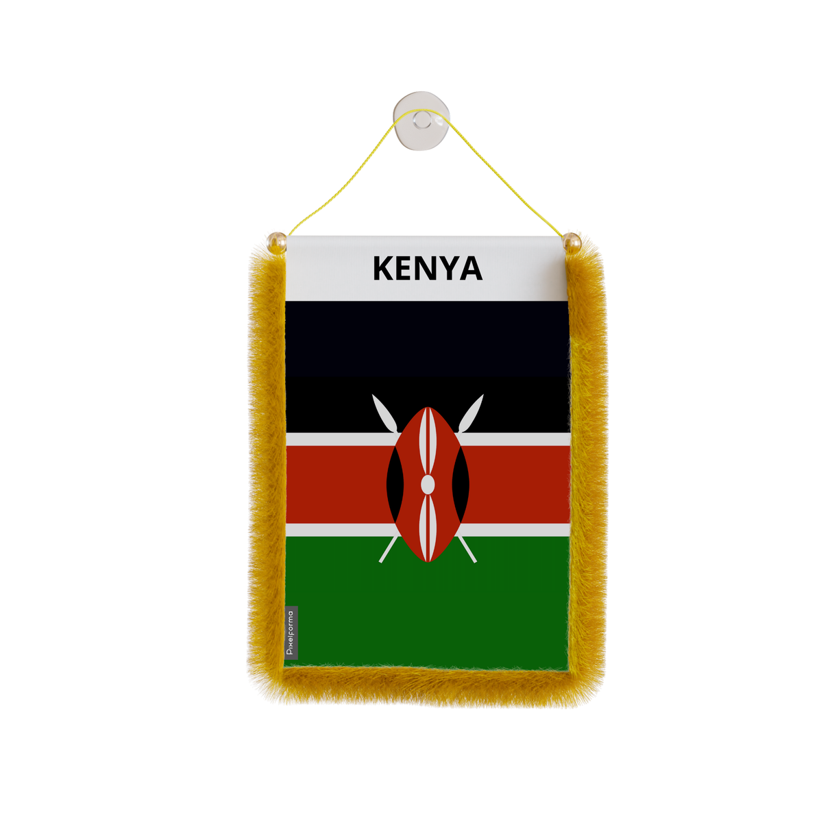 Fanion Voiture Drapeau Kenya