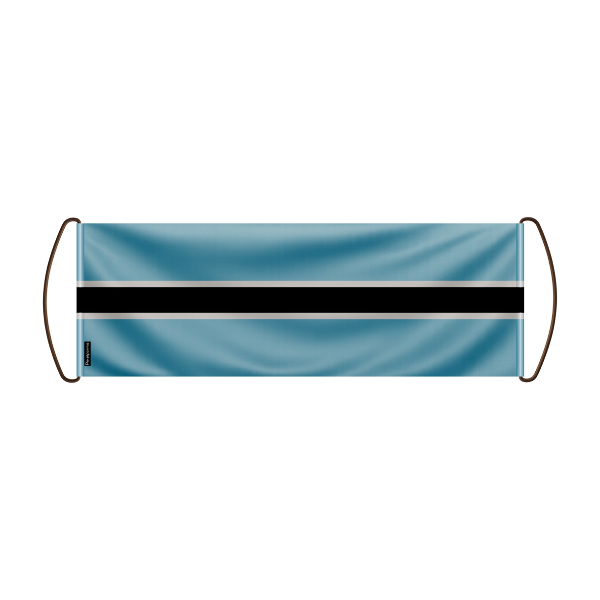 Bannière de défilement Drapeau Botswana en Polyester
