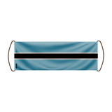 Bannière de défilement Drapeau Botswana en Polyester