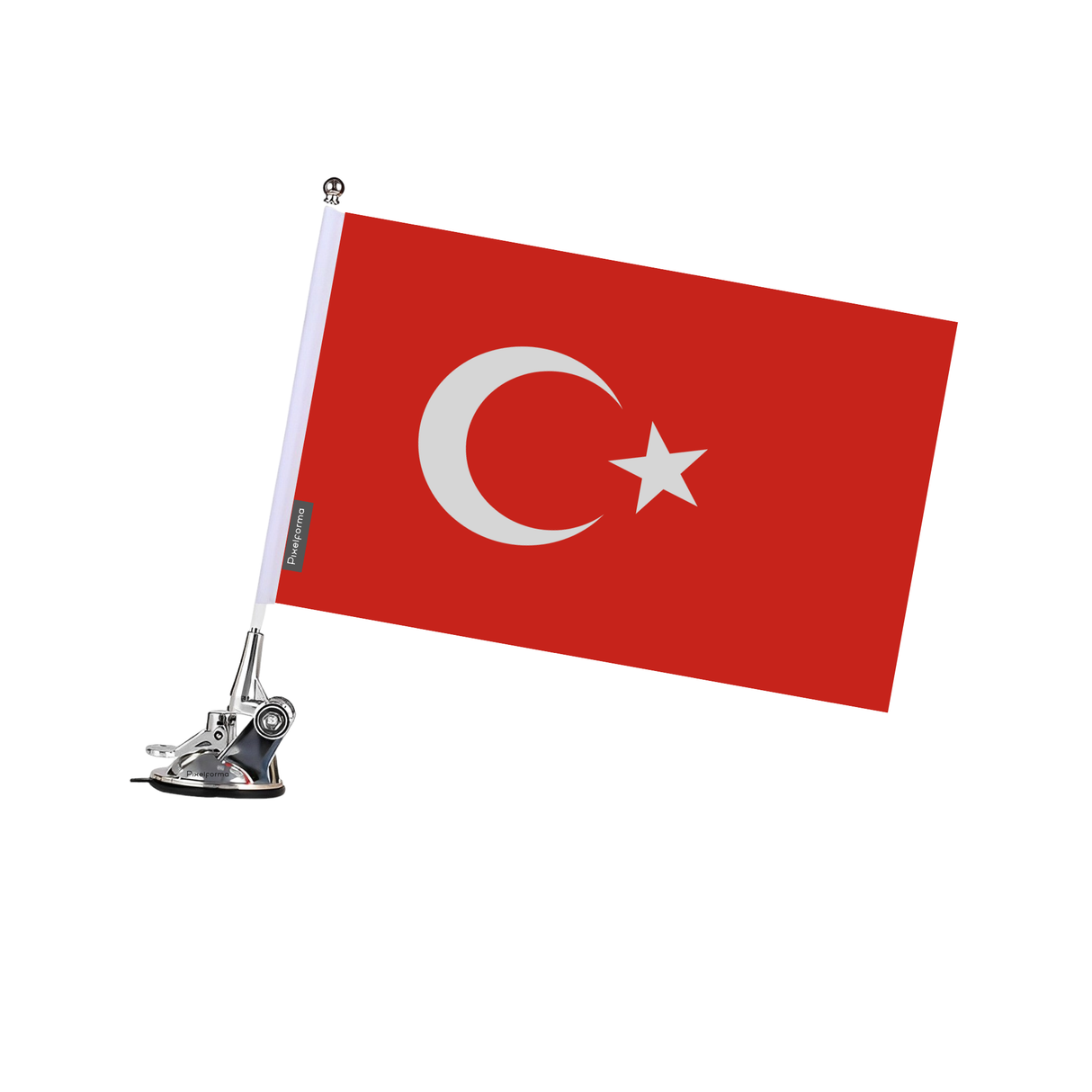 Mât à Ventouse Drapeau de la Turquie