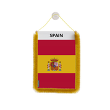 Spain Flag Car Pennant