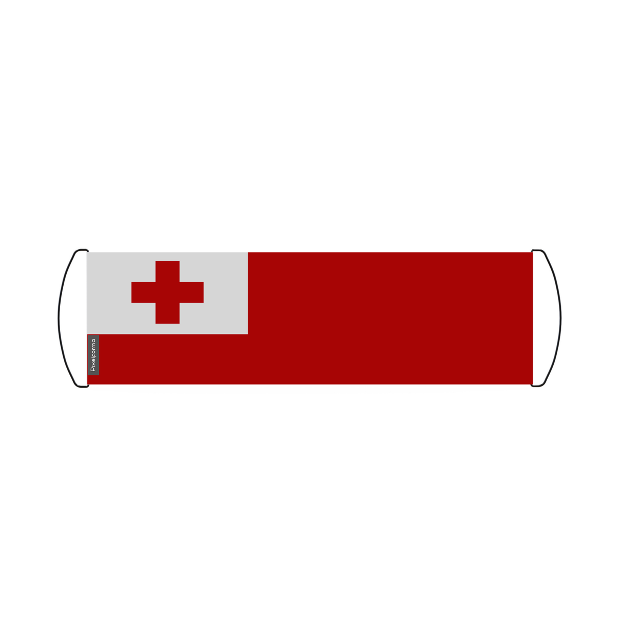 Banner de desplazamiento de bandera de Tonga 