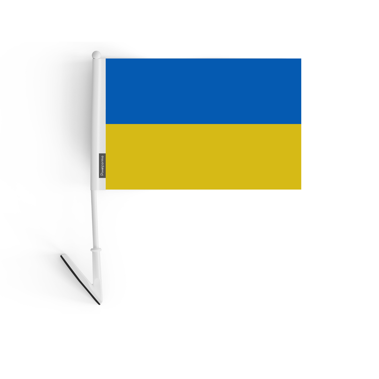 Drapeau adhésif de l'Ukraine