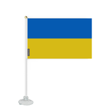 Mini flag suction cup Flag of Ukraine