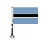 Drapeau de vélo du Botswana en polyester