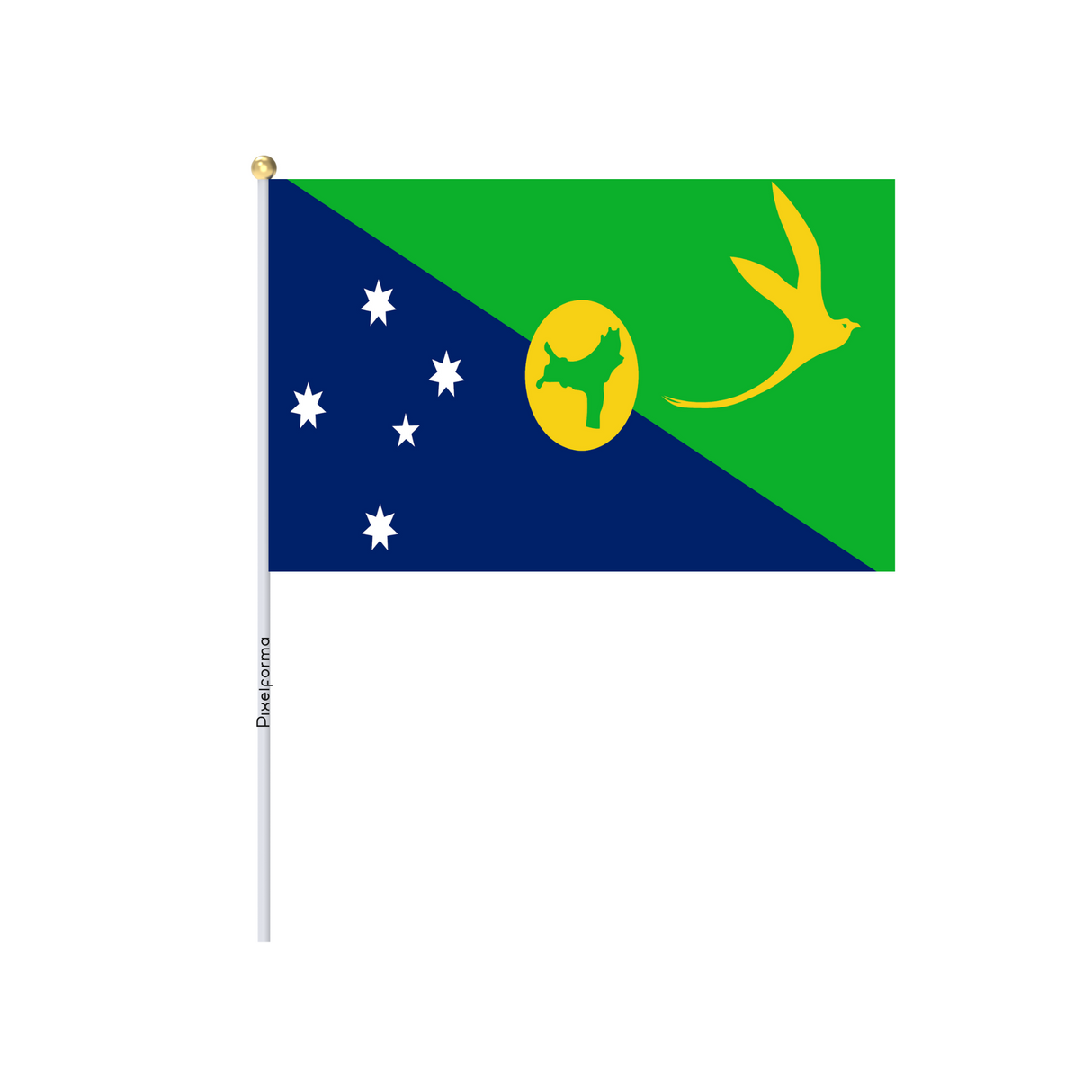 Official Christmas Island Mini Flag in Various Sizes