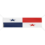 Bandera de Panamá 10 ojales en varios tamaños