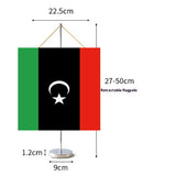 Fanion Table Drapeau Libye en Polyester