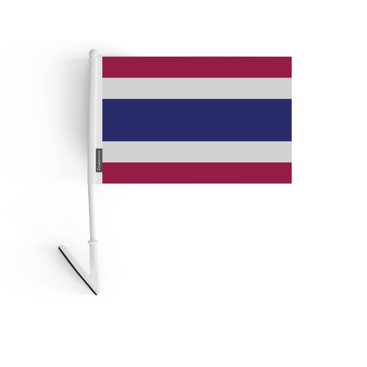 Drapeau adhésif de la Thaïlande