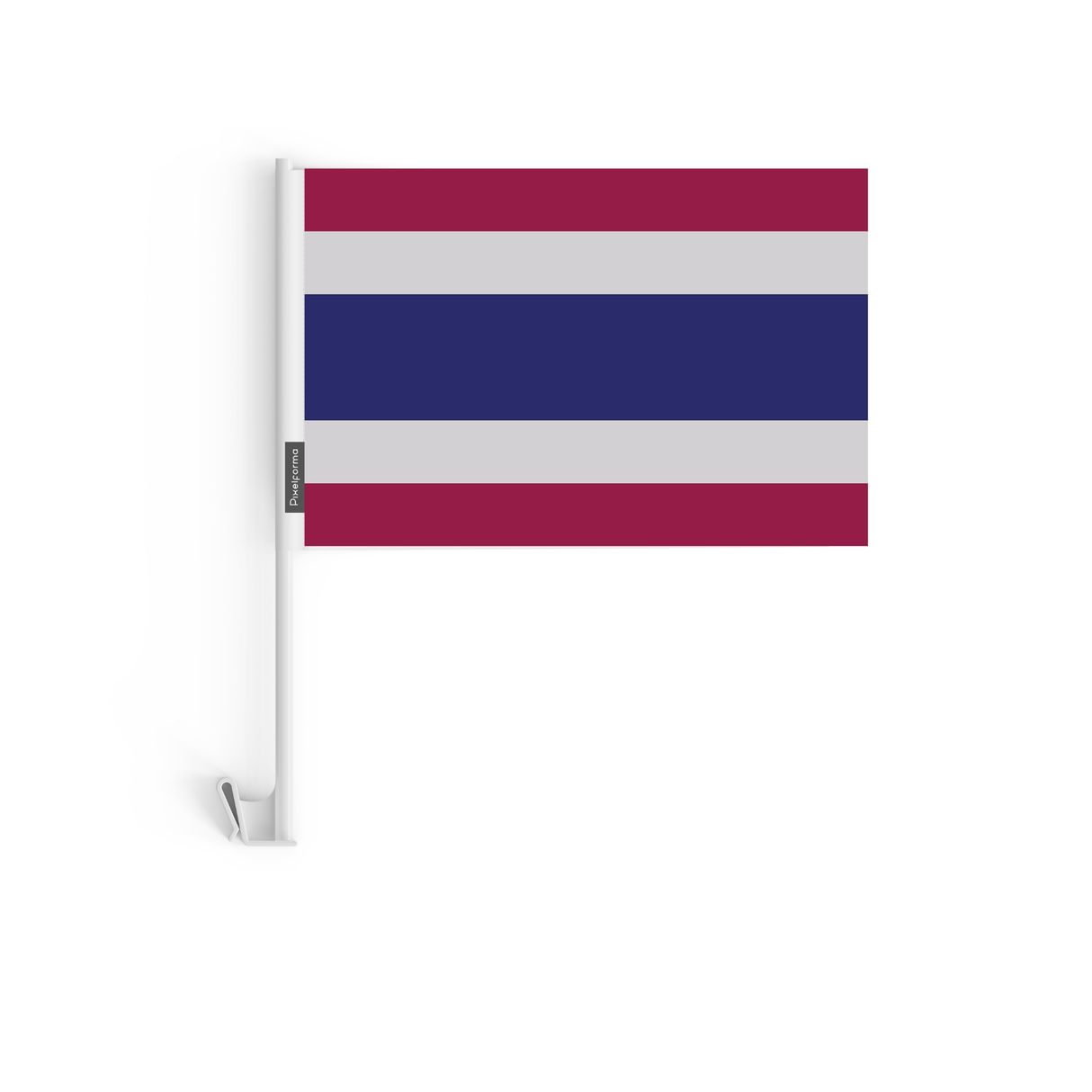 Drapeau voiture de la Thaïlande en polyester