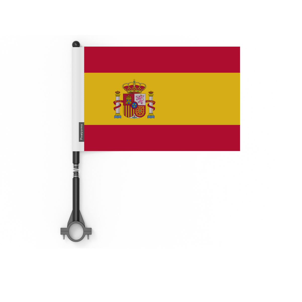 Drapeau de vélo de l'Espagne en polyester