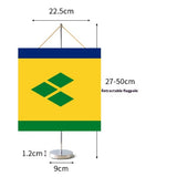 Fanion Table Drapeau Saint-Vincent-et-les-Grenadines en Polyester
