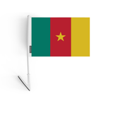 Drapeau adhésif du Cameroun