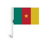 Drapeau voiture du Cameroun en polyester