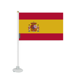 Mini flag suction cup Flag of Spain