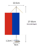 Fanion Table Drapeau Russie en Polyester