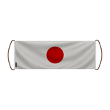 Japan Flag Scroll Banner 
