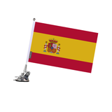 Flag of Spain Suction Cup Pole