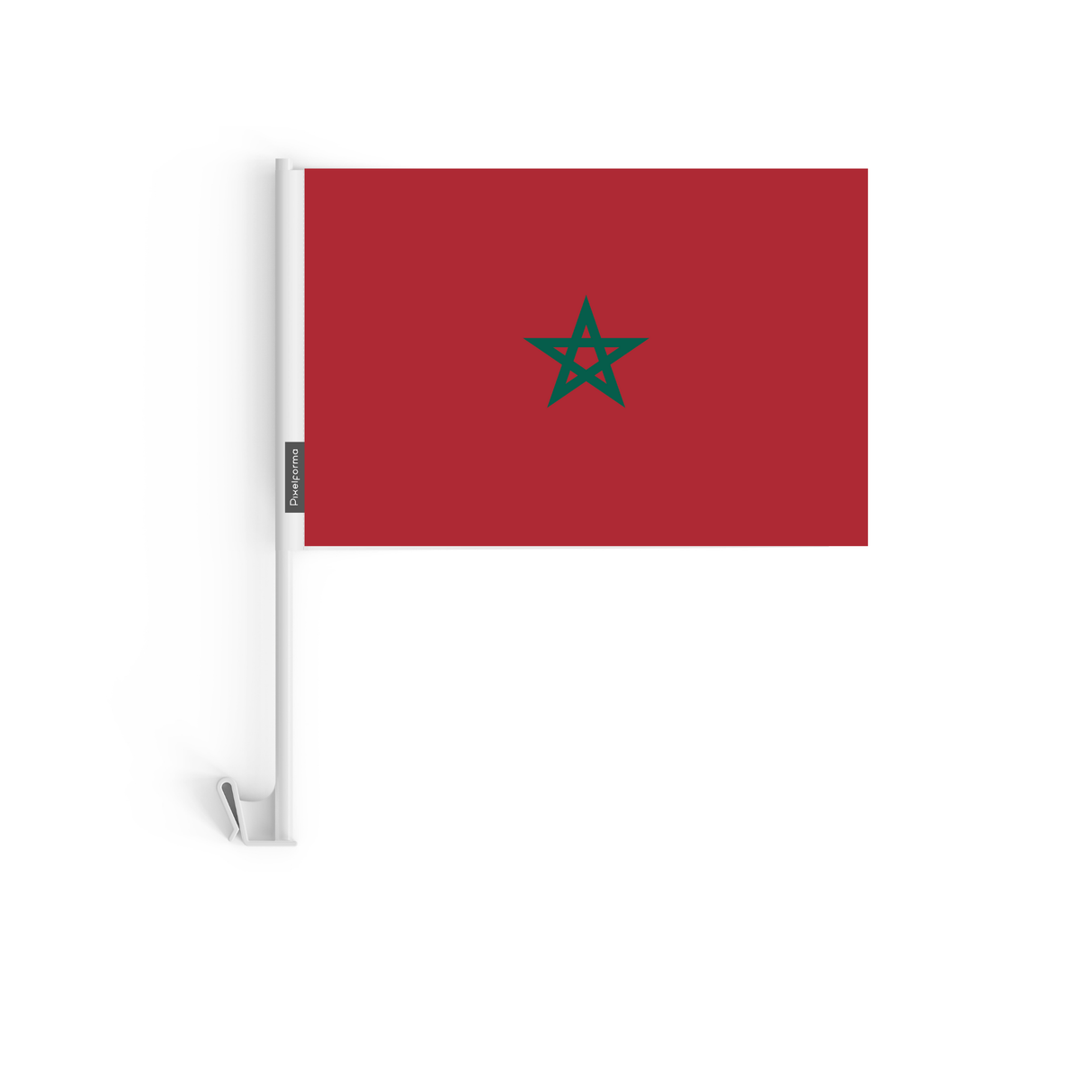 Drapeau voiture du Maroc en polyester