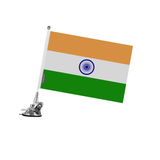 India Flag Suction Cup Pole