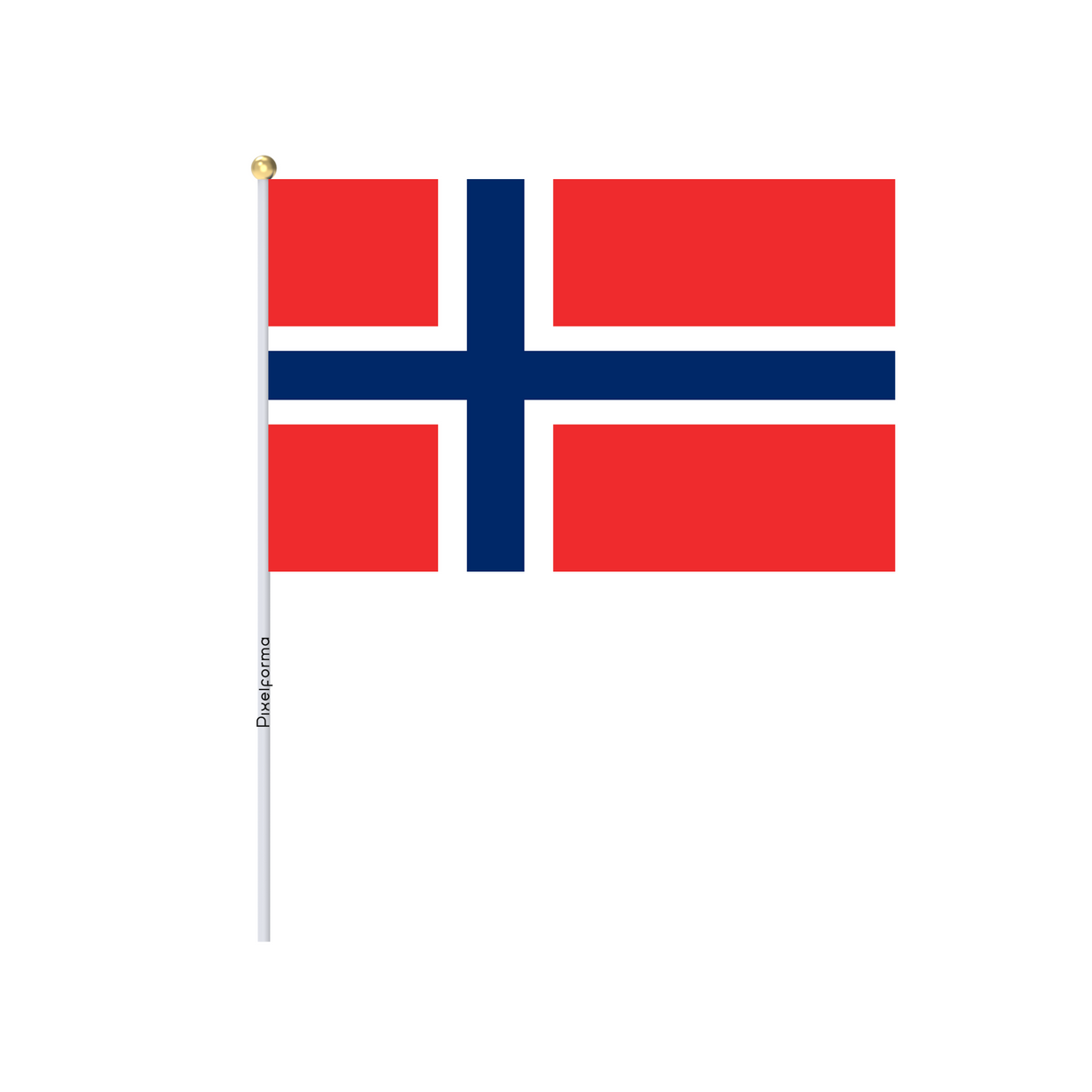 Svalbard and Jan Mayen Mini Flag Packs in multiple sizes