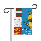 Saint Pierre and Miquelon Polyester Garden Flag