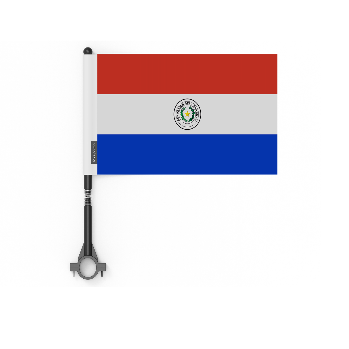 Drapeau de vélo du Paraguay en polyester