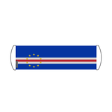 Banner de desplazamiento de bandera de Cabo Verde 