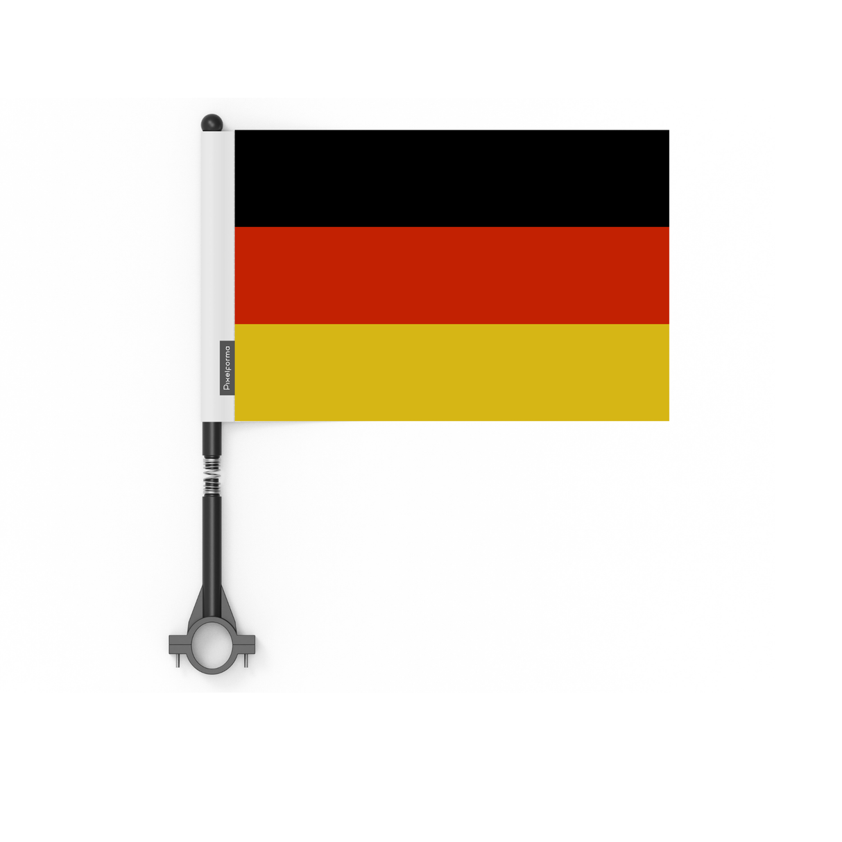 Drapeau de vélo de l'Allemagne en polyester