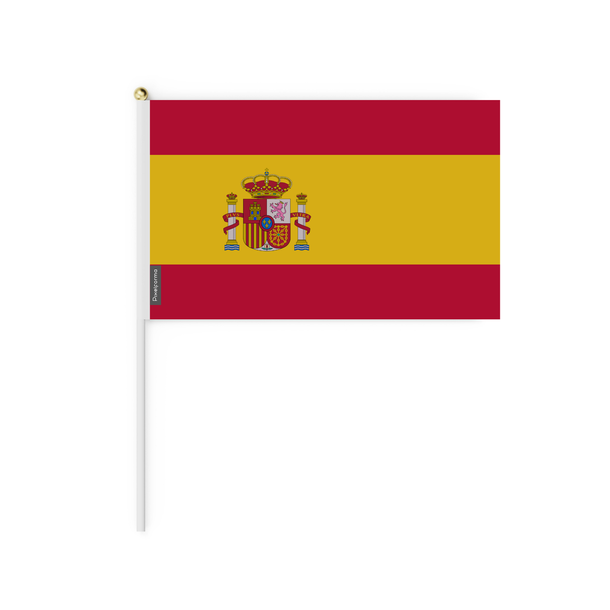 Mini Drapeau de l'Espagne en plusieurs tailles 100 % polyester