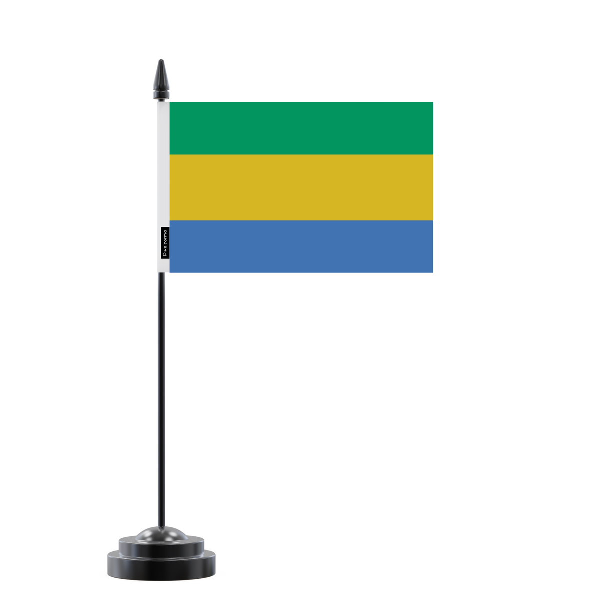 Gabon Table Flag 