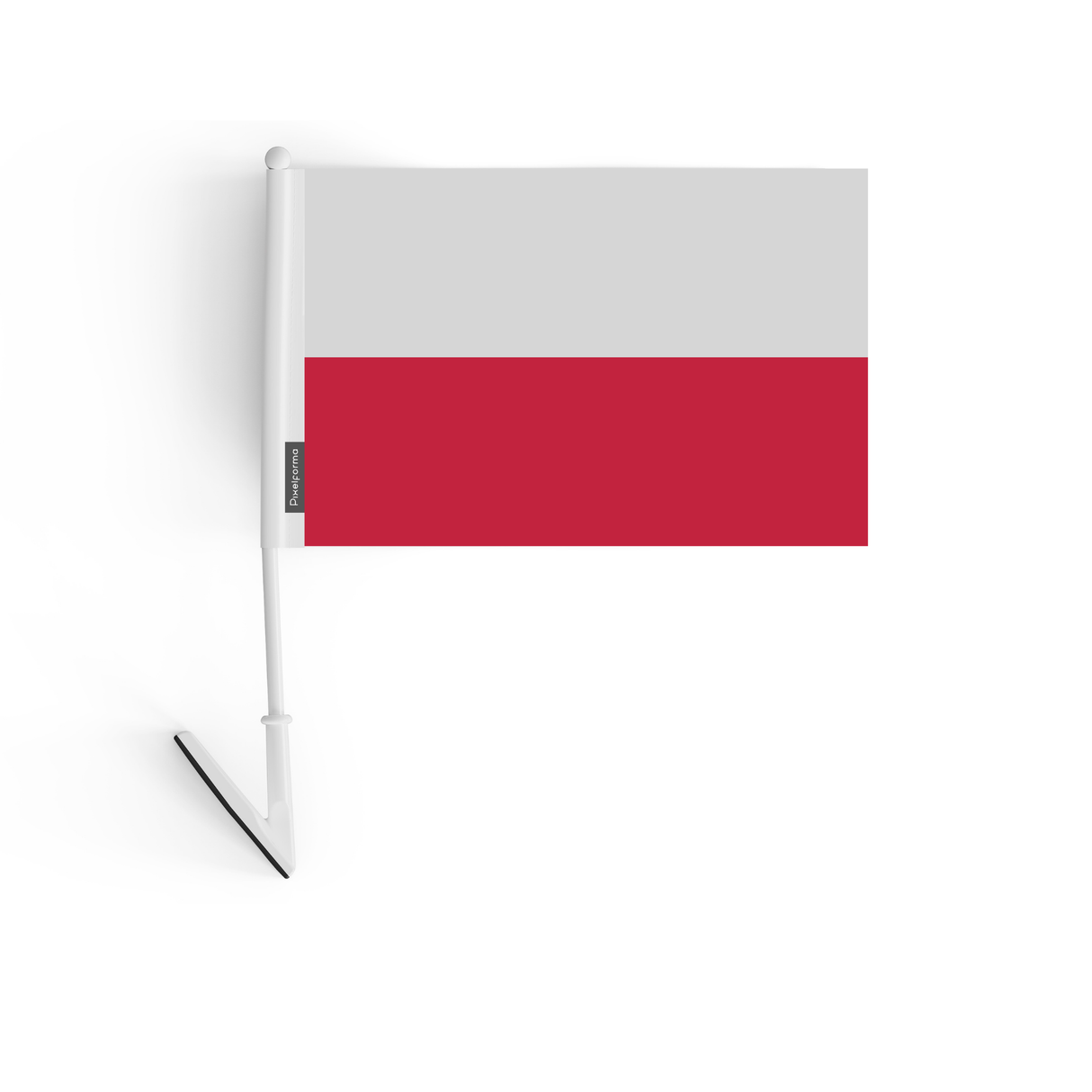 Drapeau adhésif de la Pologne