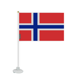 Mini drapeau ventouse Drapeau de la Norvège