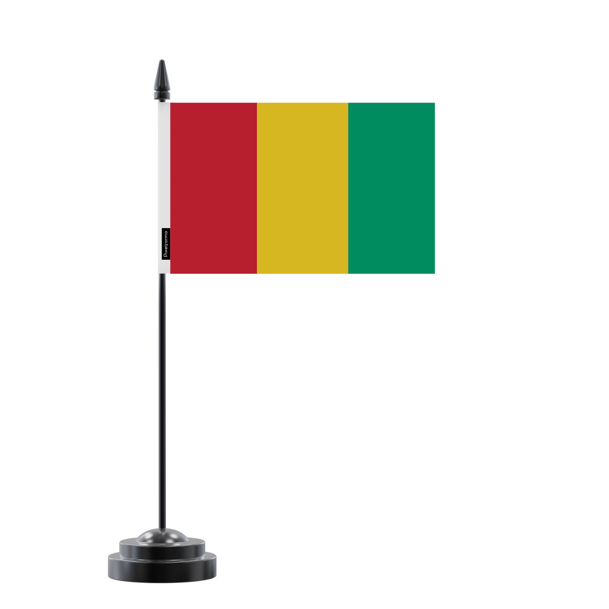 Bandera de mesa de Guinea 