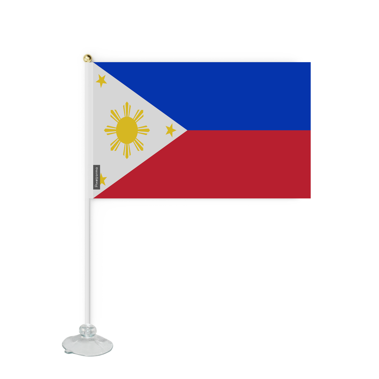 Mini flag suction cup Flag of the Philippines