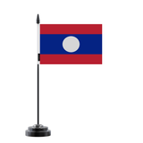 Table Flag of Laos 