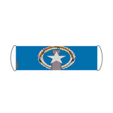 Northern Mariana Islands Flag Scroll Banner 