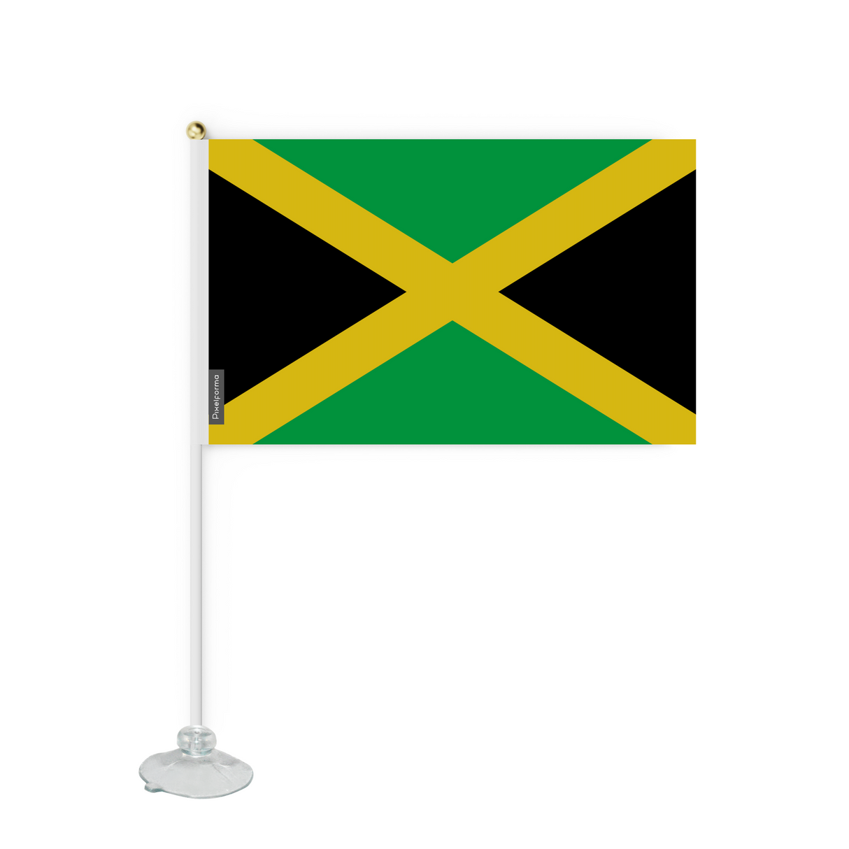 Mini drapeau ventouse Drapeau de la Jamaïque