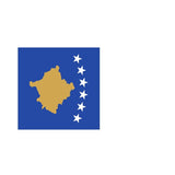 Fanion Table Drapeau Kosovo en Polyester