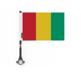 Drapeau de vélo de la Guinée en polyester