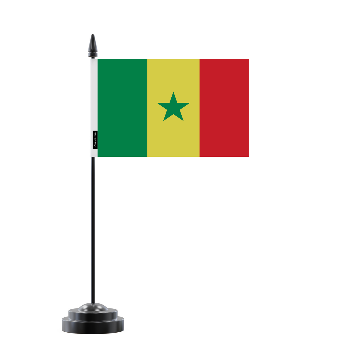 Drapeau de Table Sénégal en Polyester