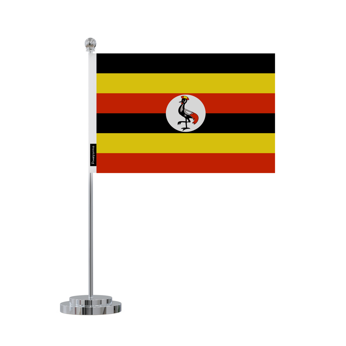 Drapeau bureau de l'Ouganda