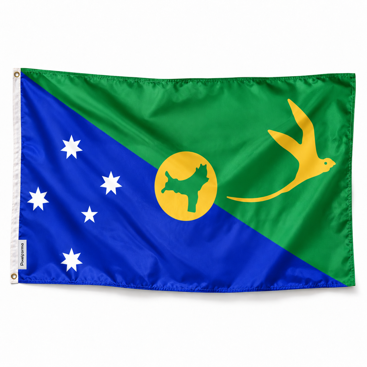 Drapeau de l'île Christmas – Plusieurs Tailles – Polyester Résistant