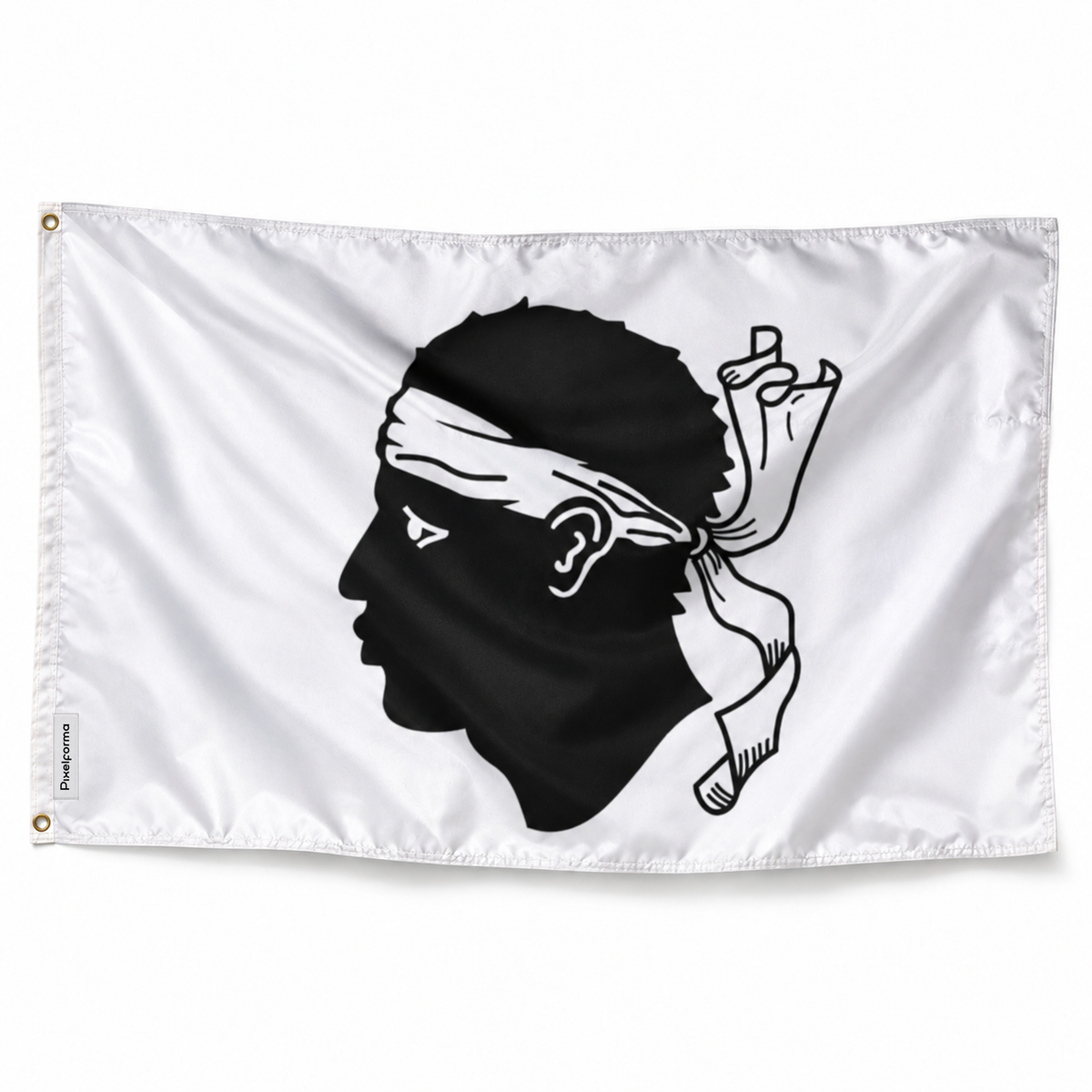 Drapeau de la Corse – Plusieurs Tailles – Polyester Résistant
