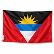 Drapeau d'Antigua-et-Barbuda – Plusieurs Tailles – Polyester Résistant