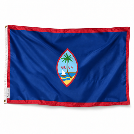 Drapeau de Guam – Plusieurs Tailles – Polyester Résistant