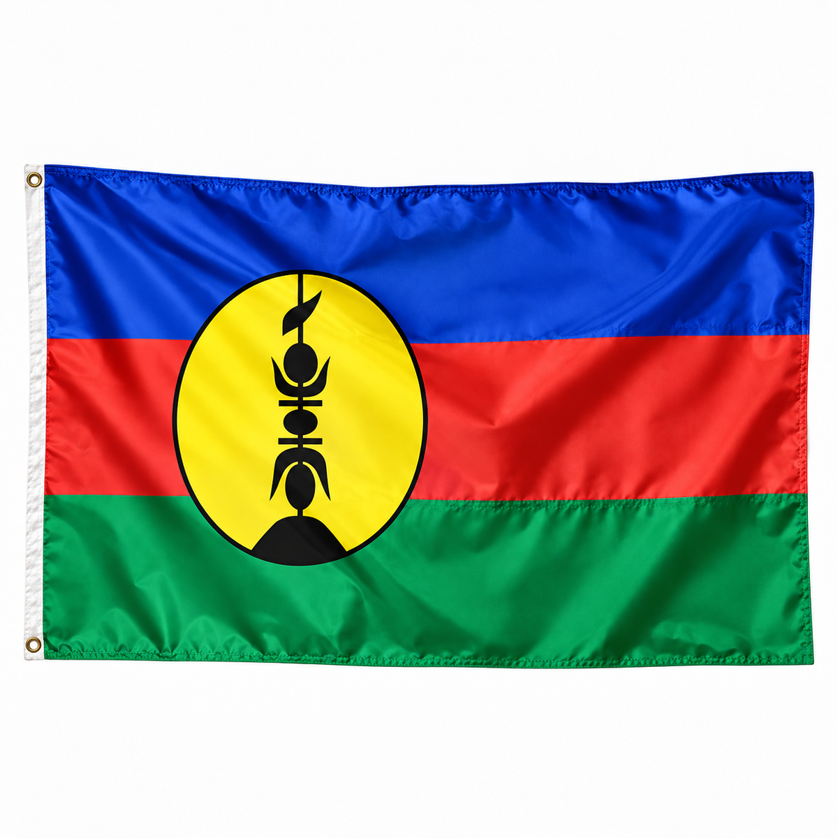 Drapeau de la Nouvelle-Calédonie – Plusieurs Tailles – Polyester Résistant