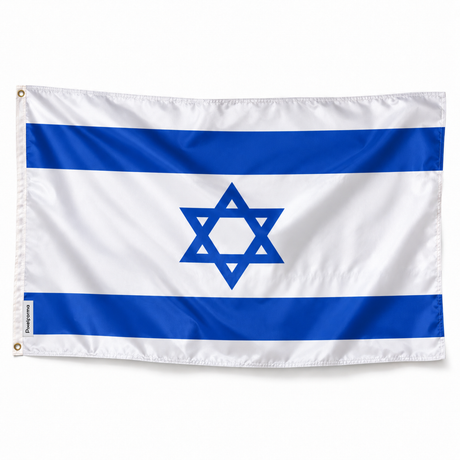 Drapeau d'Israël – Plusieurs Tailles – Polyester Résistant