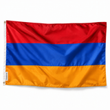 Drapeau de l'Arménie – Plusieurs Tailles – Polyester Résistant